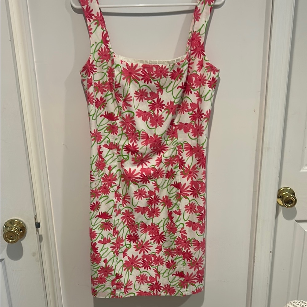 Lilly Pulitzer Floral Dress (Size 8)